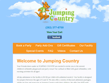 Tablet Screenshot of jumpingcountry.com